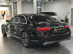 2022 Mercedes-Benz S-Class S 400 L, чёрный — фото 5