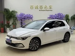 2021 Volkswagen Golf 280TSI DSG Pro, белый — фото 2