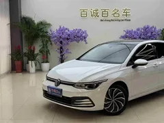 2021 Volkswagen Golf 280TSI DSG Pro, белый — фото 3