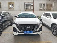 2022 Changan CS55 PLUS 1.5T DCT, белый — фото 2