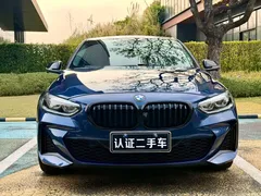 2021 BMW 1 Series 1 125i M, синий — фото 2