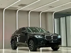 2022 BMW X4 25i M, чёрный — фото 3