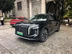 2024 Hongqi HS7 2.0T PHEV 4WD 7, чёрный — фото 1