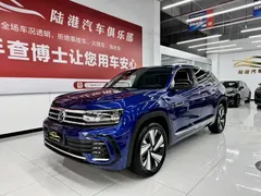 2021 Volkswagen Teramont X 380TSI 4WD Luxury, синий — фото 1