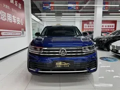 2021 Volkswagen Teramont X 380TSI 4WD Luxury, синий — фото 2