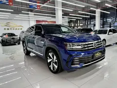 2021 Volkswagen Teramont X 380TSI 4WD Luxury, синий — фото 3