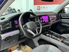 2021 Volkswagen Teramont X 380TSI 4WD Luxury, синий — фото 5