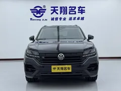 2022 Volkswagen Touareg 3.0TSI Black Sport Package, чёрный — фото 2