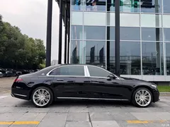 2023 Mercedes-Benz Maybach S-Class S 580 4MATIC, чёрный — фото 3