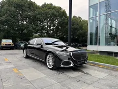 2023 Mercedes-Benz Maybach S-Class S 580 4MATIC, чёрный — фото 4