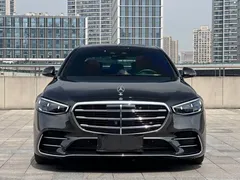 2021 Mercedes-Benz S-Class S 450 L 4MATIC, чёрный — фото 2