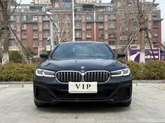 2022 BMW 5 Series 5 530Li M, чёрный — фото 2