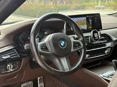 2022 BMW 5 Series 5 530Li M, чёрный — фото 7