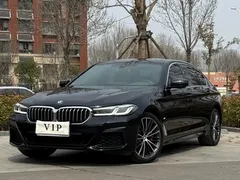 2022 BMW 5 Series 5 530Li M, чёрный — фото 30