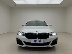 2021 BMW 5 Series 5 530Li xDrive M, белый — фото 2