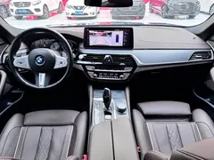 2022 BMW 5 Series 5 530Li M, синий — фото 5