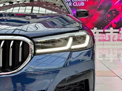 2022 BMW 5 Series 5 530Li M, синий — фото 13