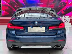 2022 BMW 5 Series 5 530Li M, синий — фото 23