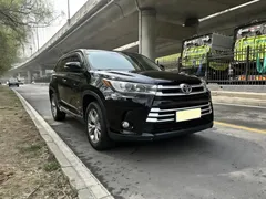 2021 Toyota Highlander 2.0T 4WD Elite 7, чёрный — фото 3