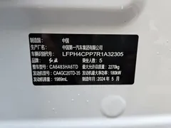 2023 Hongqi HS5 2.0T 4WD Pro, белый — фото 28