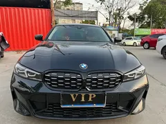 2023 BMW 3 Series 325Li M Sport Dark Night Package, чёрный — фото 2