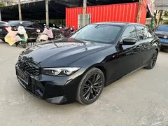 2023 BMW 3 Series 325Li M Sport Dark Night Package, чёрный — фото 3