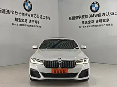 2021 BMW 5 Series 5 530Li M, белый — фото 2