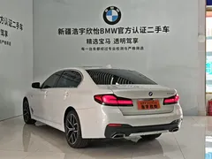 2021 BMW 5 Series 5 530Li M, белый — фото 4