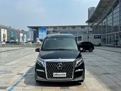2021 Mercedes-Benz V-Class V 260 L Premium, чёрный — фото 2