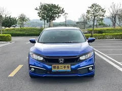 2022 Honda Civic 240TURBO CVT, синий — фото 2