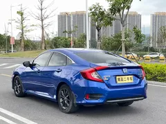 2022 Honda Civic 240TURBO CVT, синий — фото 8