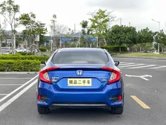 2022 Honda Civic 240TURBO CVT, синий — фото 9