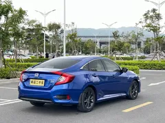 2022 Honda Civic 240TURBO CVT, синий — фото 10