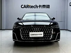 2023 Audi A8L 50 TFSI quattro Premium, чёрный — фото 2