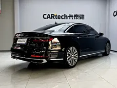 2023 Audi A8L 50 TFSI quattro Premium, чёрный — фото 6