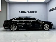 2023 Audi A8L 50 TFSI quattro Premium, чёрный — фото 7