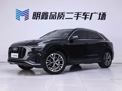 2023 Audi Q8 55 TFSI luxury dynamic model, чёрный — фото 2