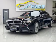 2021 Mercedes-Benz S-Class S 400 L Business, чёрный — фото 1