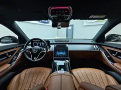 2021 Mercedes-Benz S-Class S 400 L Business, чёрный — фото 2
