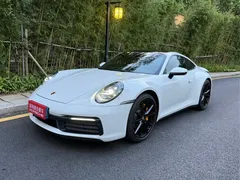 2022 Porsche 911 Carrera 3.0T, белый — фото 1