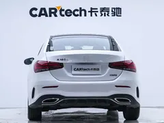 2022 Mercedes-Benz A-Class A 180 L sports sedan, белый — фото 3
