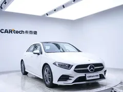 2022 Mercedes-Benz A-Class A 180 L sports sedan, белый — фото 5
