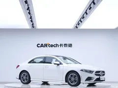 2022 Mercedes-Benz A-Class A 180 L sports sedan, белый — фото 7