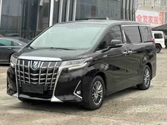 2023 Toyota Alphard Hybrid 2.5L Premium, чёрный — фото 3