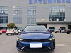 2020 Kia K5 270T CVVD Luxury Technology, синий — фото 3