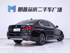 2021 BMW 5 Series 530Li Leading M Sport Package, чёрный — фото 6