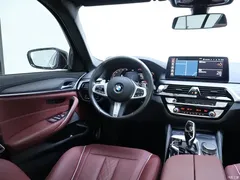 2021 BMW 5 Series 530Li Leading M Sport Package, чёрный — фото 13