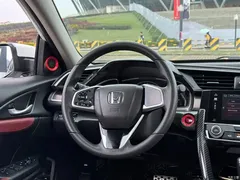 2019 Honda Civic 220TURBO CVT burning national VI, белый — фото 25