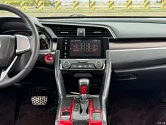 2019 Honda Civic 220TURBO CVT burning national VI, белый — фото 26