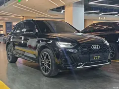 2023 Audi Q5L 40T luxury dynamic model, чёрный — фото 3